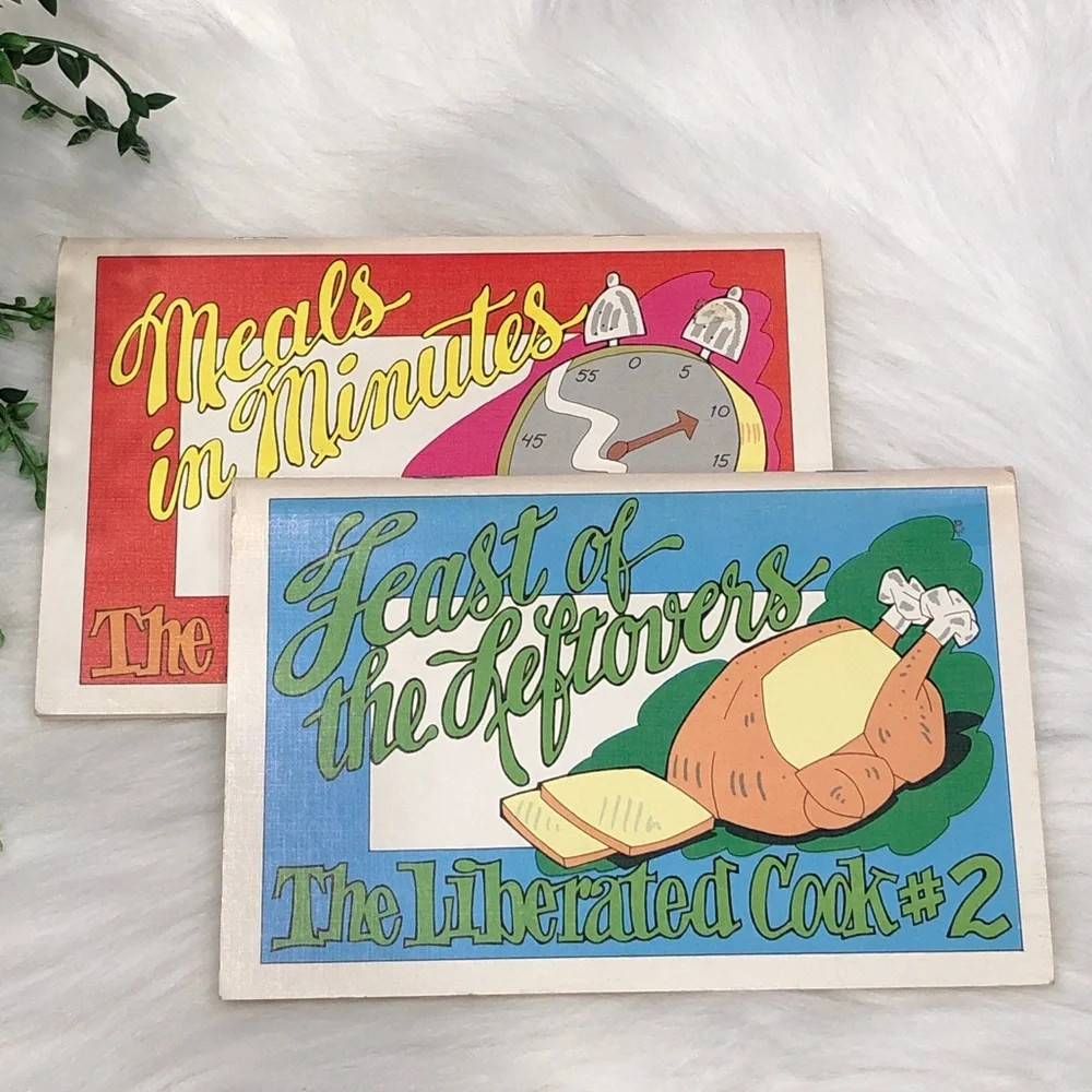Vintage cookbooks